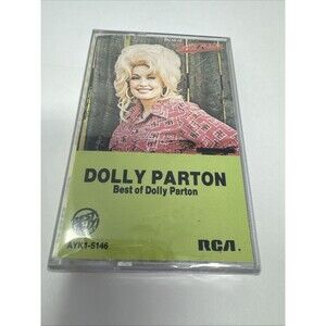 NEW The Best of Dolly Parton [1975] by Dolly Parton Cassette RARE GREEN LABEL